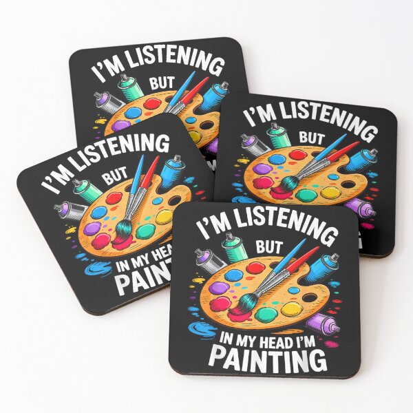 Item preview, Funny Art Teacher Humor In My Head I Am Painting Gift For Painters designed and sold by Phil Ben.