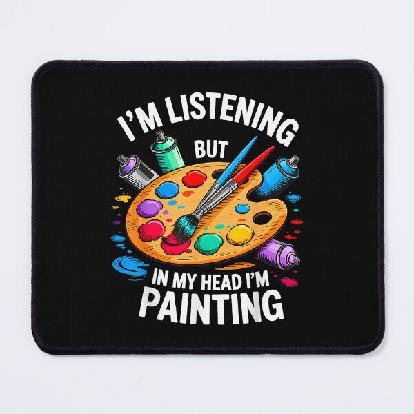 Item preview, Funny Art Teacher Humor In My Head I Am Painting Gift For Painters designed and sold by Phil Ben.
