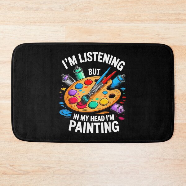 Item preview, Funny Art Teacher Humor In My Head I Am Painting Gift For Painters designed and sold by Phil Ben.