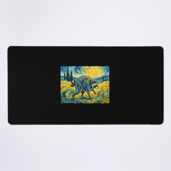 Item preview, Van Gogh Jimothy Raccoon Animal Art designed and sold by MOHAMED AKKAR.