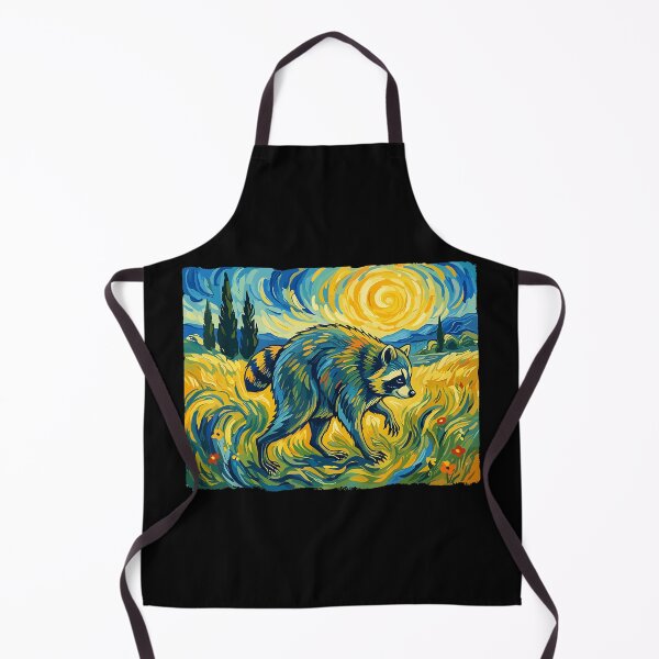 Item preview, Van Gogh Jimothy Raccoon Animal Art designed and sold by MOHAMED AKKAR.