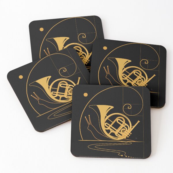 Item preview, Spiral Harmony | French Horn Snail | Black Minimalist Wall Art designed and sold by Studio pod Burom.