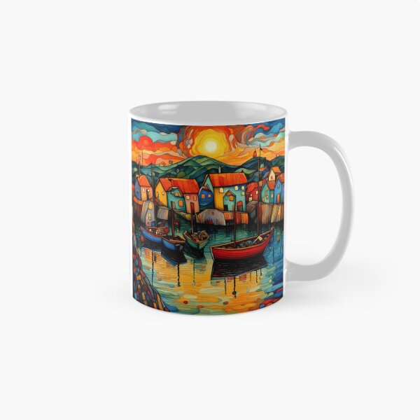 Item preview, Coastal Hamlet  designed and sold by George Hutton Hunter.