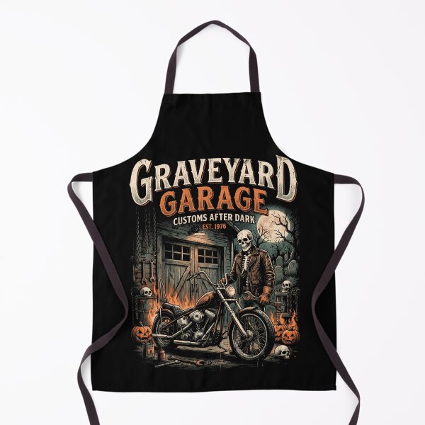 Item preview, Graveyard 500 Vintage Halloween Racing – Retro Skeleton Race Car designed and sold by BVNKGRAPH WORKS.