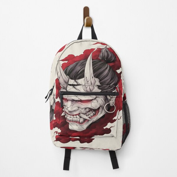 Item preview, White Oni in Crimson Smoke designed and sold by SquareSign.