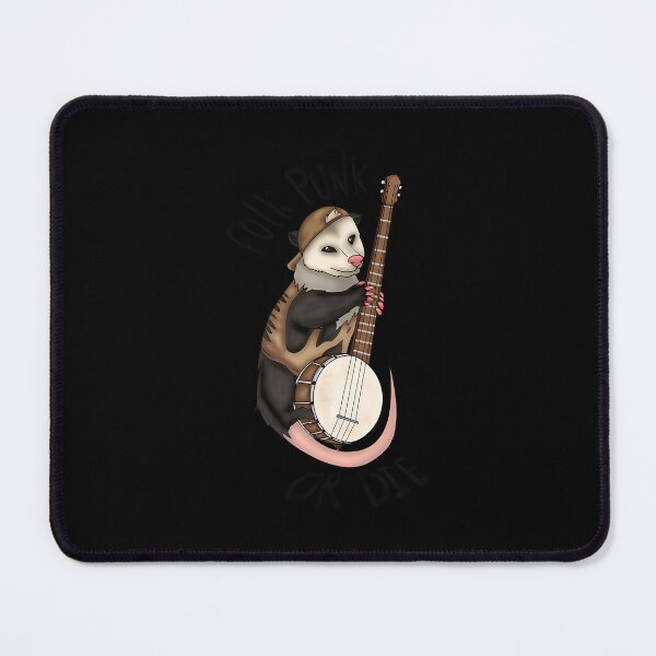 Item preview, Folk Punk Or Die- Banjo Opossum designed and sold by Kaleighcormack.