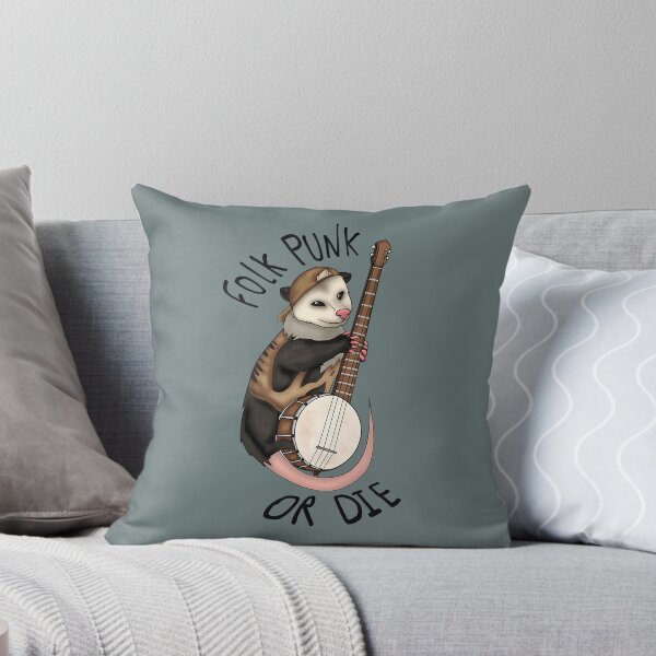 Item preview, Folk Punk Or Die- Banjo Opossum  designed and sold by Kaleighcormack.