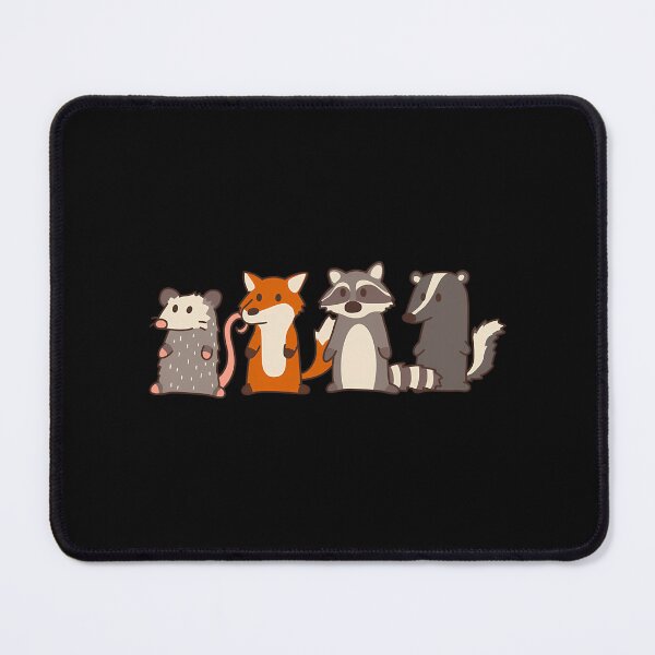 Item preview, Fox Raccoon Opossum Skunk Woodland Friends designed and sold by Kaleighcormack.