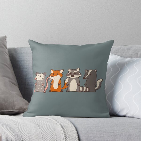 Item preview, Fox Raccoon Opossum  Skunk Woodland Friends  designed and sold by Kaleighcormack.