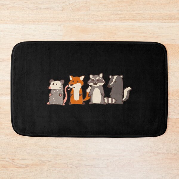 Item preview, Fox Raccoon Opossum  Skunk Woodland Friends  designed and sold by Kaleighcormack.
