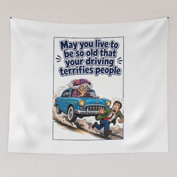 Item preview, May you live to be old designed and sold by Rubber Lips.