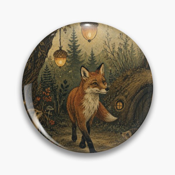 Item preview, Acorn Lantern Walk - Woodland Fox designed and sold by bapupa.