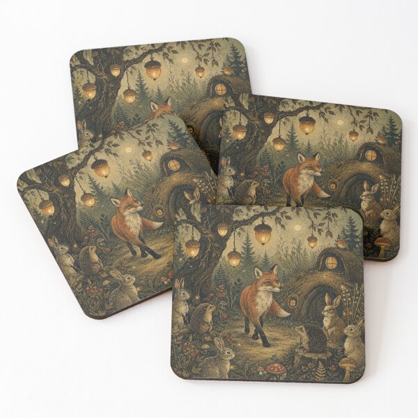 Item preview, Acorn Lantern Walk - Woodland Fox designed and sold by bapupa.