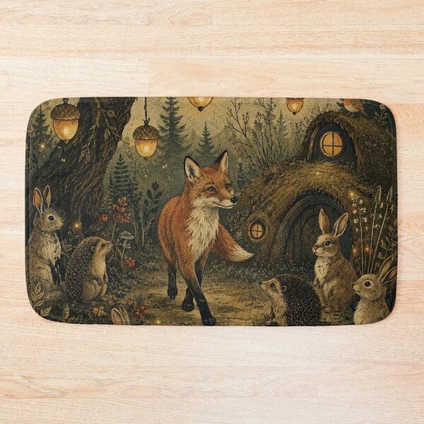 Item preview, Acorn Lantern Walk - Woodland Fox designed and sold by bapupa.