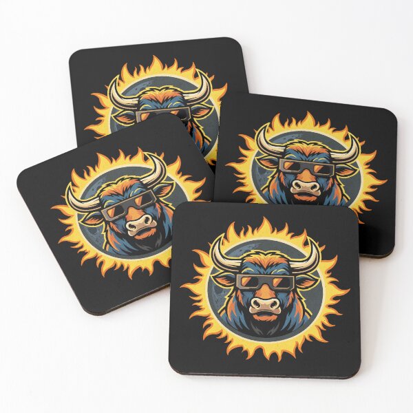 Item preview, Solar Eclipse Bull designed and sold by CARPIO Creations.