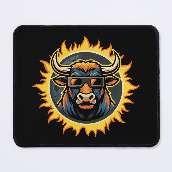 Item preview, Solar Eclipse Bull designed and sold by CARPIO Creations.
