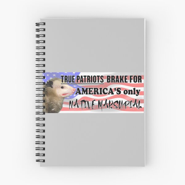 Item preview, Funny Possum Bumper Sticker - I Brake For America'S Only Native Marsupial  designed and sold by Kaleighcormack.