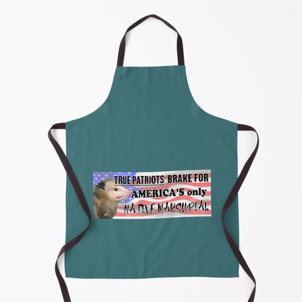 Item preview, Funny Possum Bumper Sticker - I Brake For America'S Only Native Marsupial designed and sold by Kaleighcormack.