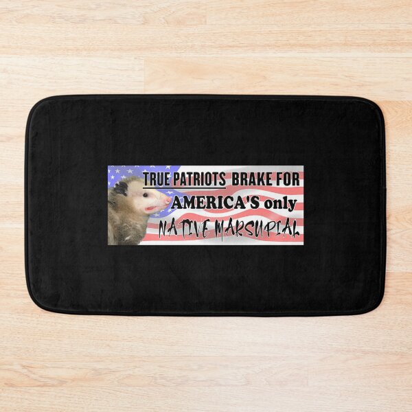 Item preview, Funny Possum Bumper Sticker - I Brake For America'S Only Native Marsupial  designed and sold by Kaleighcormack.