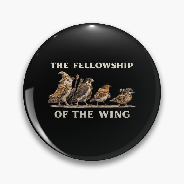 Item preview, Cute Fantasy Birds Fellowship Parody Art Gift For Bird Lovers And Gamers designed and sold by Phil Ben.
