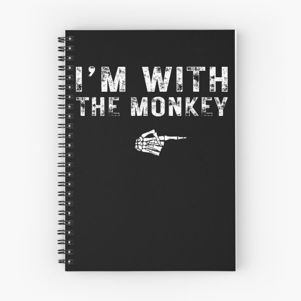 Item preview, I'm With The MONKEY Matching Couple Halloween designed and sold by mdmahabubur.