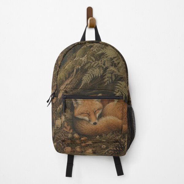 Item preview, Fern Hollow Rest - Cottage Woodland Fox designed and sold by bapupa.