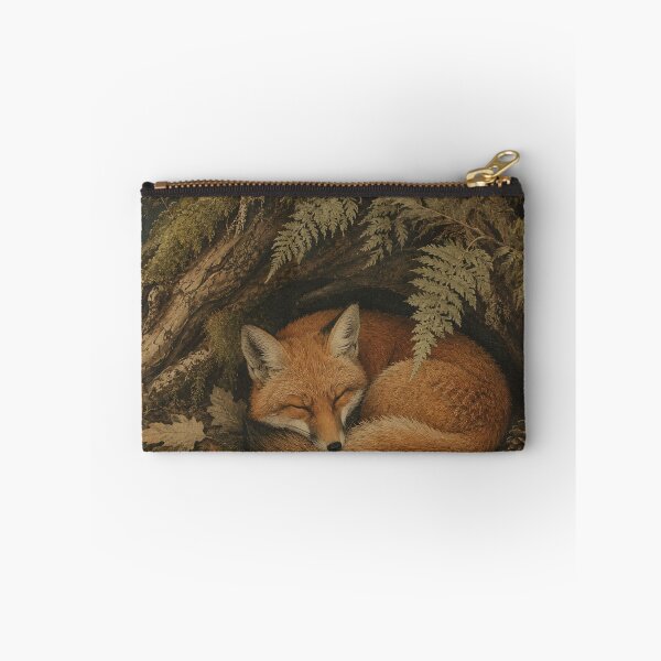 Item preview, Fern Hollow Rest - Cottage Woodland Fox designed and sold by bapupa.