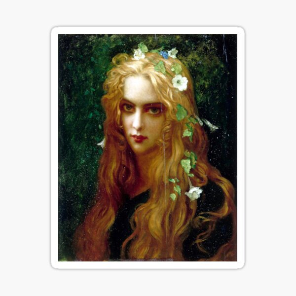 Item preview, Ophelia - Ernest Hebert designed and sold by forgottenbeauty.