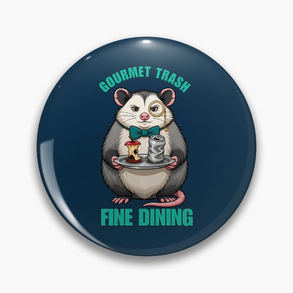 Item preview, Gourmet Trash Fine Dining - Fancy Opossum Meme designed and sold by Kaleighcormack.
