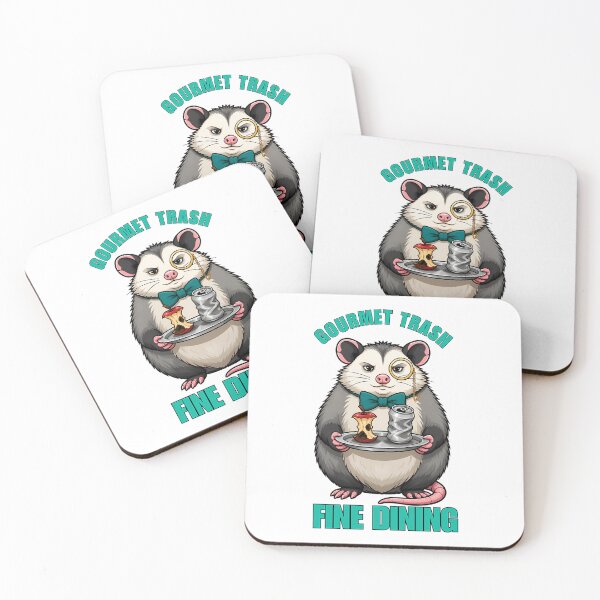 Item preview, Gourmet Trash Fine Dining - Fancy Opossum Meme designed and sold by Kaleighcormack.