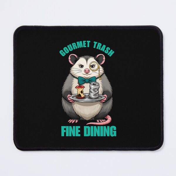 Item preview, Gourmet Trash Fine Dining - Fancy Opossum Meme designed and sold by Kaleighcormack.