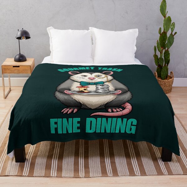 Item preview, Gourmet Trash Fine Dining - Fancy Opossum Meme designed and sold by Kaleighcormack.