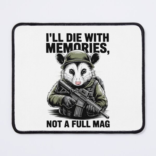 Item preview, I'll Die With Memories Not A Full Mag designed and sold by borutawear.