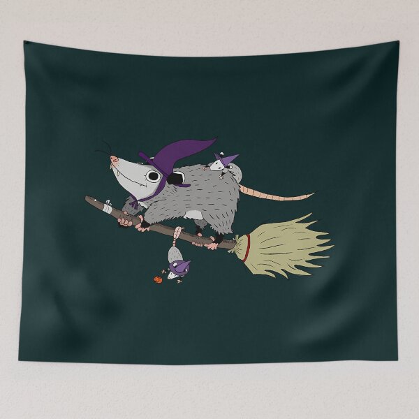 Item preview, Halloween Opossum Witch  designed and sold by Kaleighcormack.