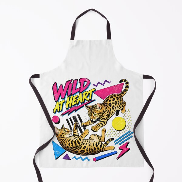 Item preview, Wild at Heart – 90s Memphis Style Bengal Cats designed and sold by Bengoer18.