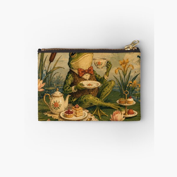 Item preview, Lily Pad Tea - Cottage Woodland Frog designed and sold by bapupa.