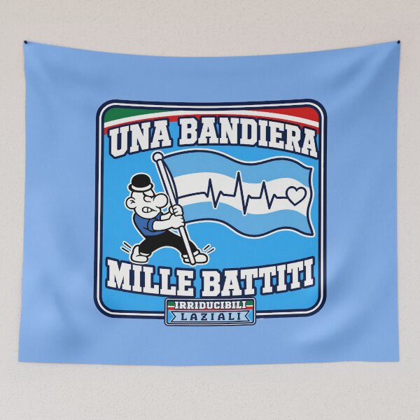 Item preview, Laziali Una Bandiera Mille Battiti designed and sold by canvasriddle.