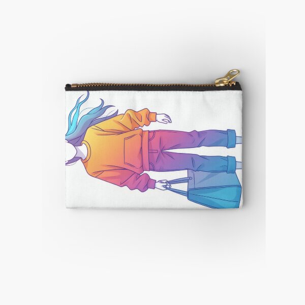 Item preview, Modern woman with colorful hair and clothes designed and sold by Mianku | Für das Leben.