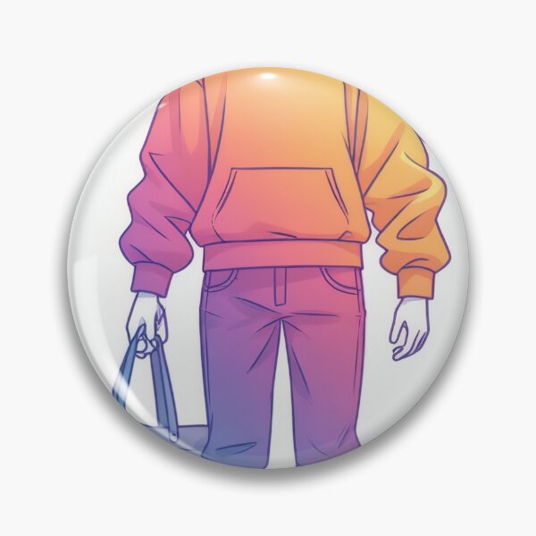 Item preview, Modern woman with colorful hair and clothes designed and sold by Mianku | Für das Leben.