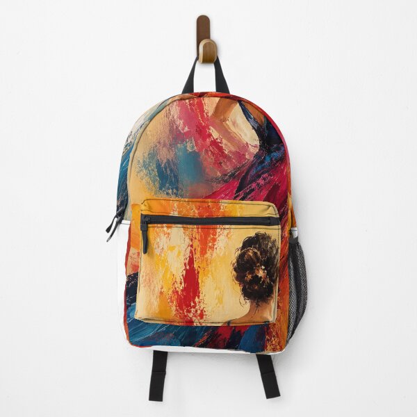 Item preview, Vibrant Dancer in Motion – Abstract Impasto Oil Painting designed and sold by Arts121.