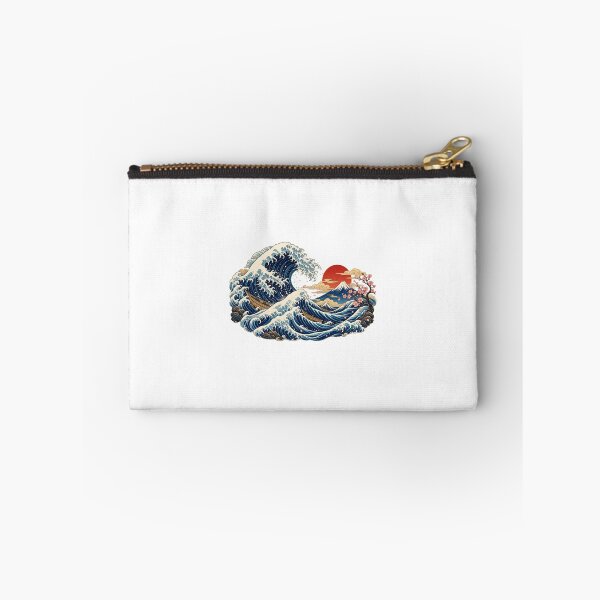 Item preview, Traditional Ukiyo-e Ocean Wave Japanese Print designed and sold by meow906.