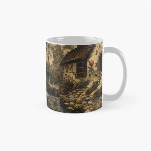Item preview, Pondside Cottage - Cottage Woodland Frog designed and sold by bapupa.
