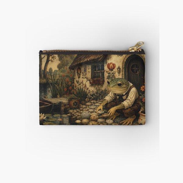 Item preview, Pondside Cottage - Cottage Woodland Frog designed and sold by bapupa.