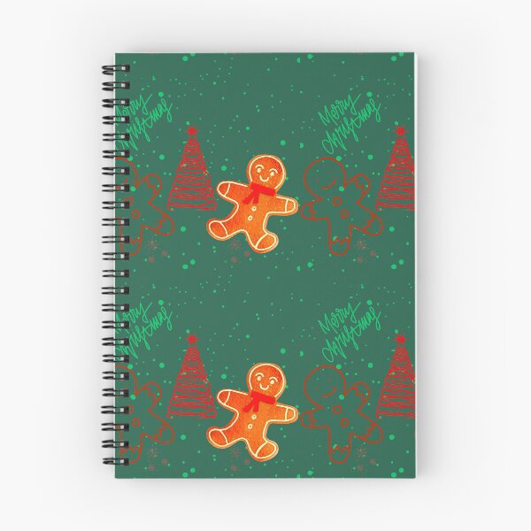 Item preview, Cute Christmas Gingerbread Man and Tree Pattern.  designed and sold by DodoCraft3.