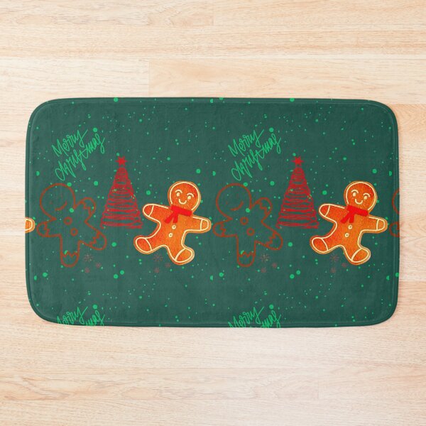Item preview, Cute Christmas Gingerbread Man and Tree Pattern.  designed and sold by DodoCraft3.