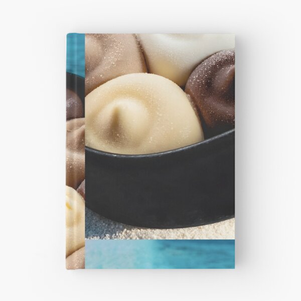 Item preview, Gourmet Ice Cream Scoops in Ceramic Bowl Photography | Beach Ocean Background Kitchen Wall Art | Summer Dessert Canvas Print | Creamy Vanilla & Chocolate Poster designed and sold by SergioMiklos.