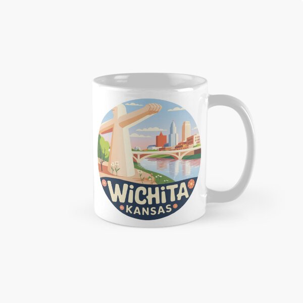 Item preview, Wichita, KS | Spring Cityscape designed and sold by CircinusStore.