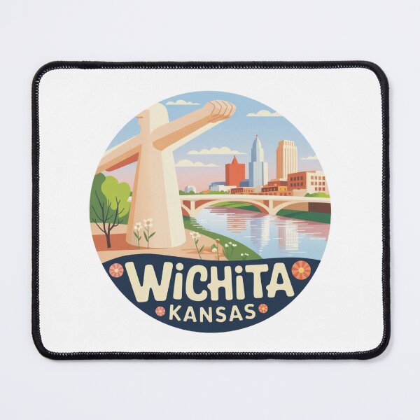 Item preview, Wichita, KS | Spring Cityscape designed and sold by CircinusStore.