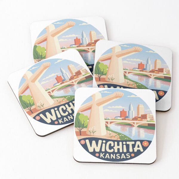 Item preview, Wichita, KS | Spring Cityscape designed and sold by CircinusStore.