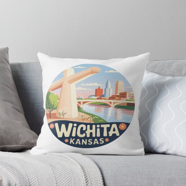 Item preview, Wichita, KS | Spring Cityscape designed and sold by CircinusStore.